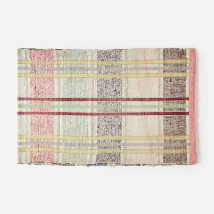 Vintage Rag Rug Runner 1