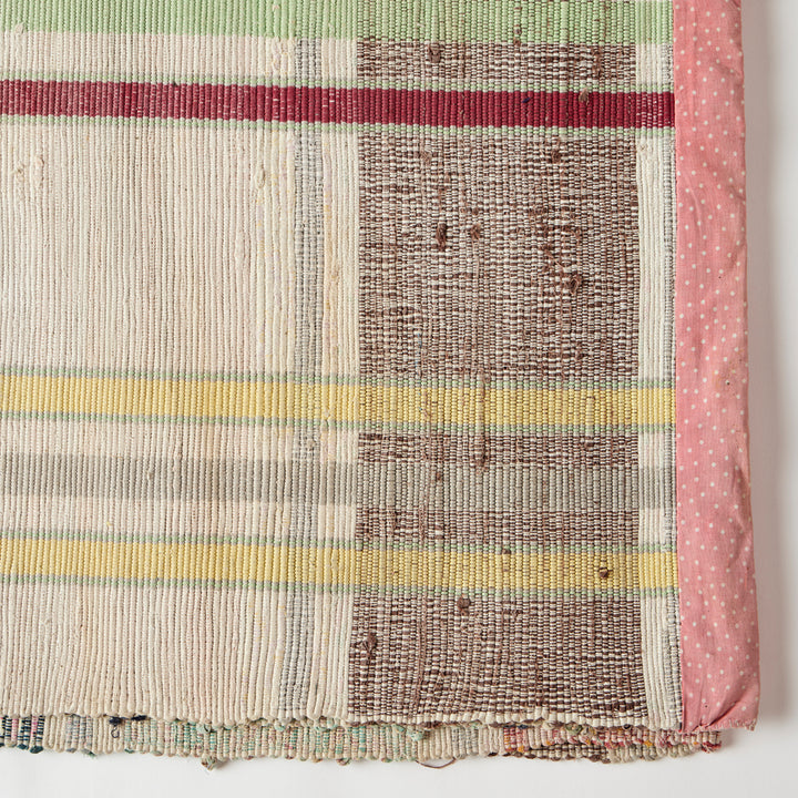 Vintage Rag Rug Runner 1