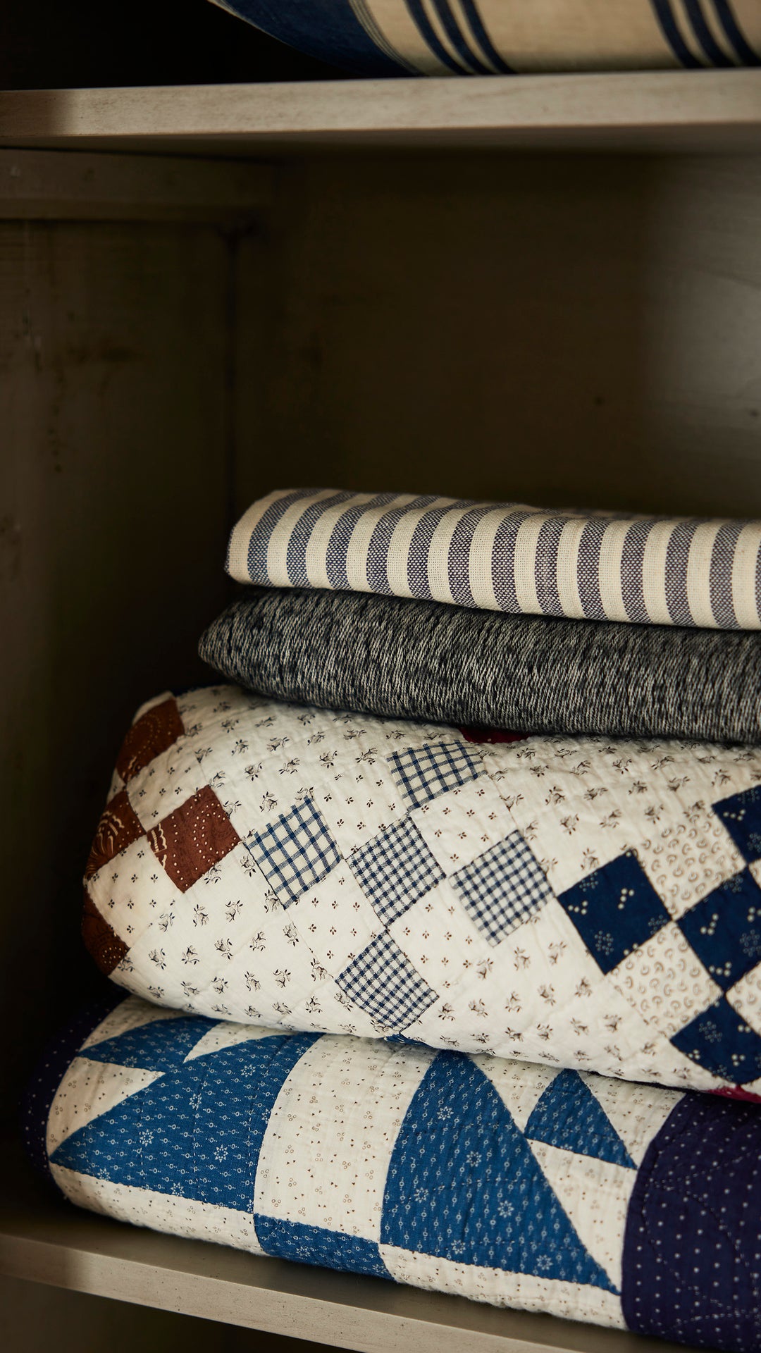 Antique Nine Patch Quilt, circa 1910