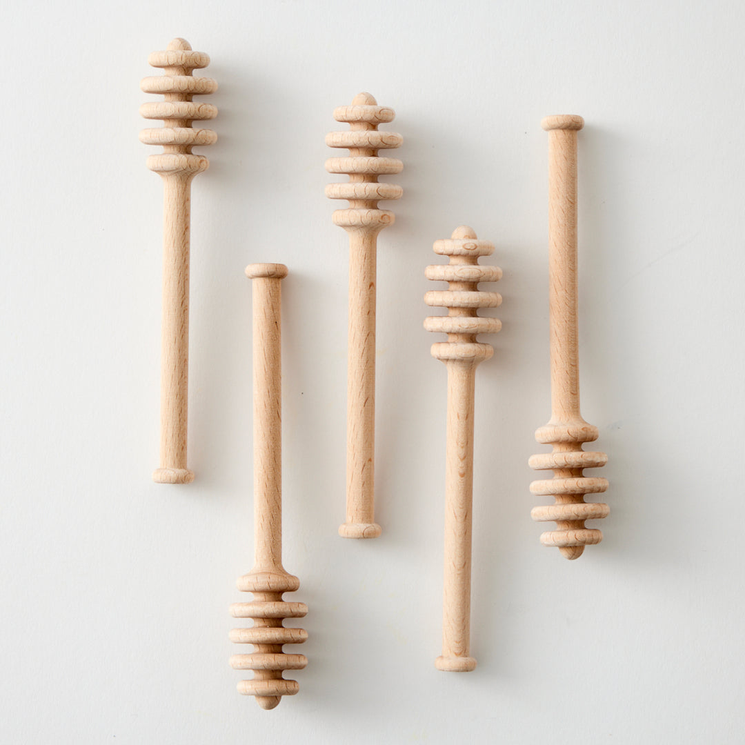 Beechwood Honey Dipper