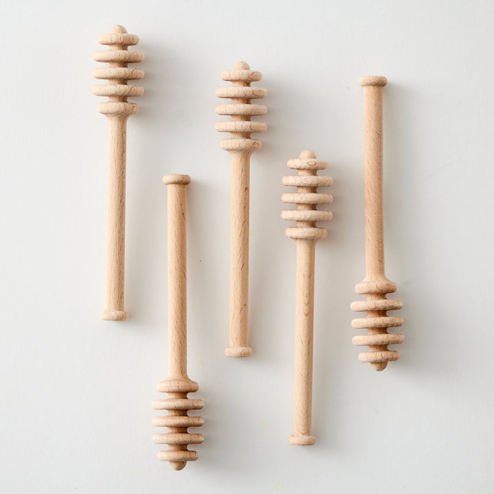 Beechwood Honey Dipper