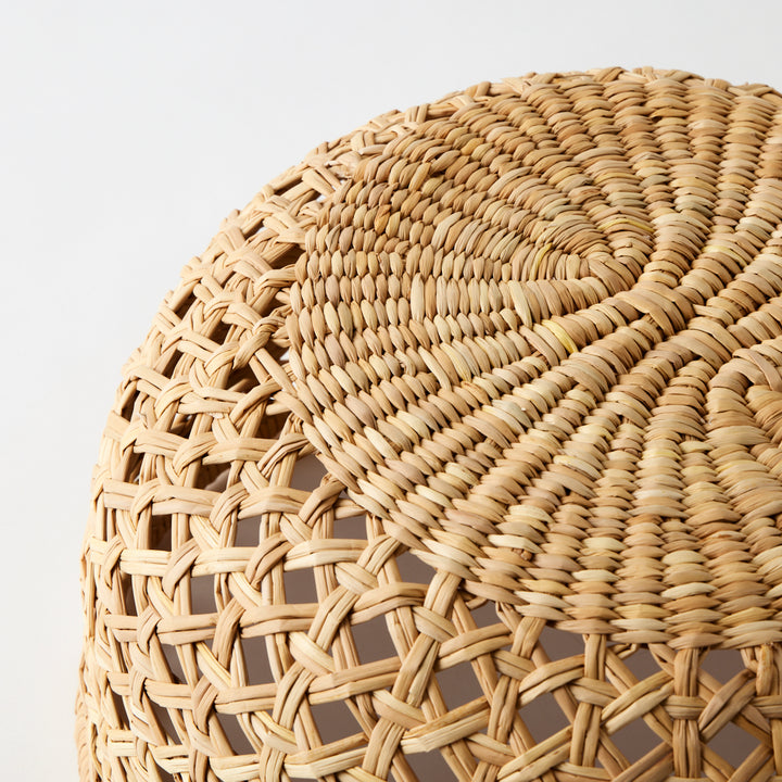 Hand Woven Circular Basket