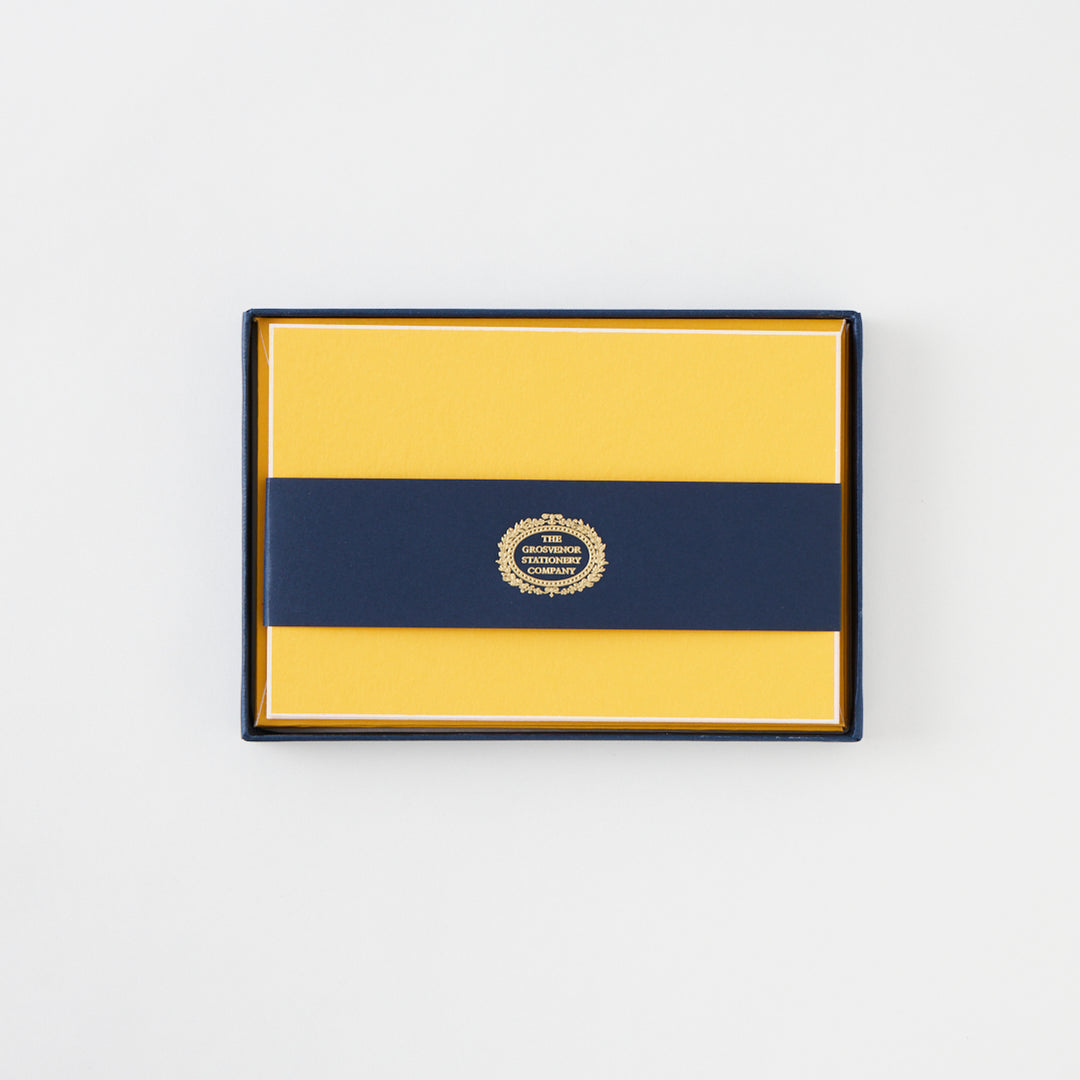 Boxed Notecard Set in Citrine