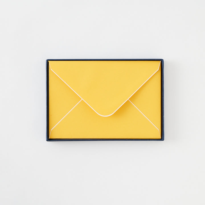 Boxed Notecard Set in Citrine