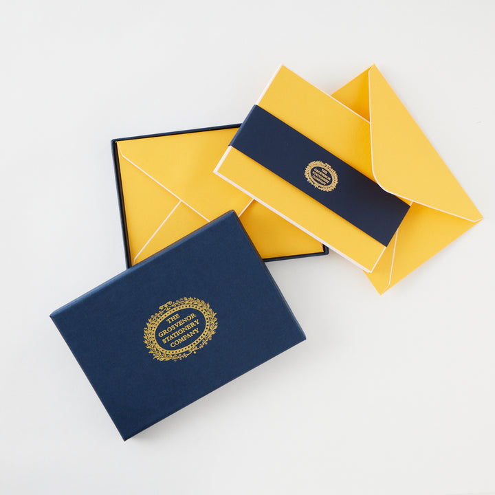 Boxed Notecard Set in Citrine