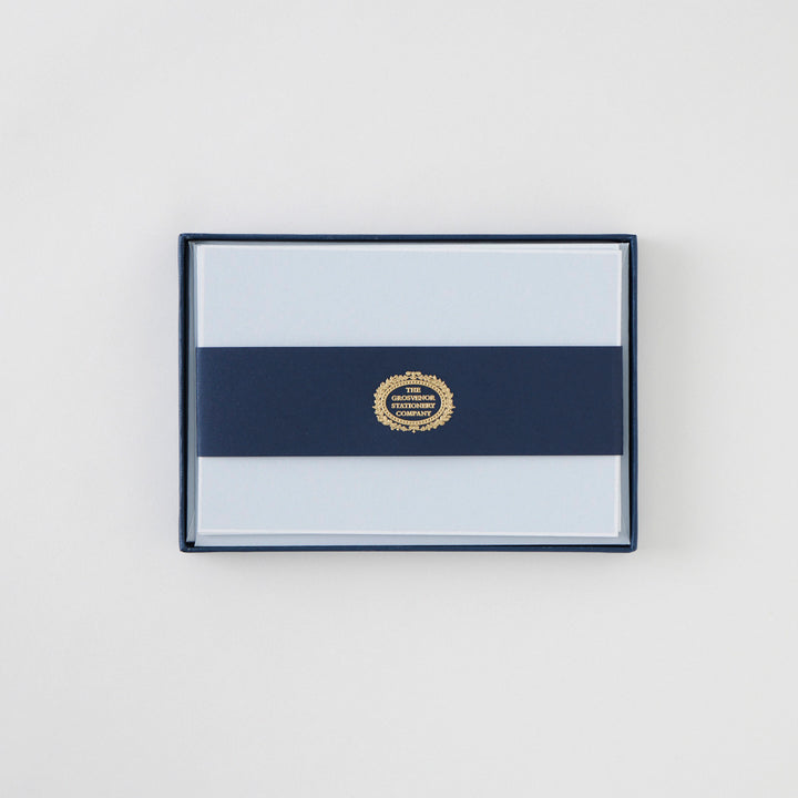 Boxed Notecard Set in Cool Blue