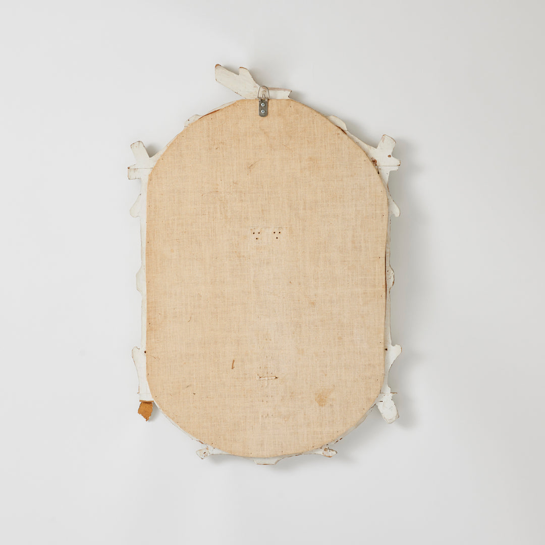 Vintage Faux Bois Mirror
