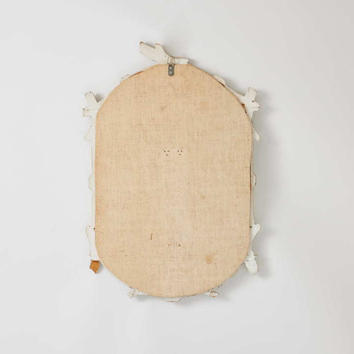 Vintage Faux Bois Mirror