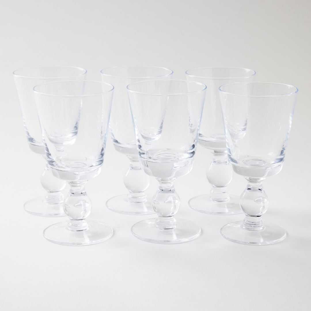 Set of 6 Vintage Goblets