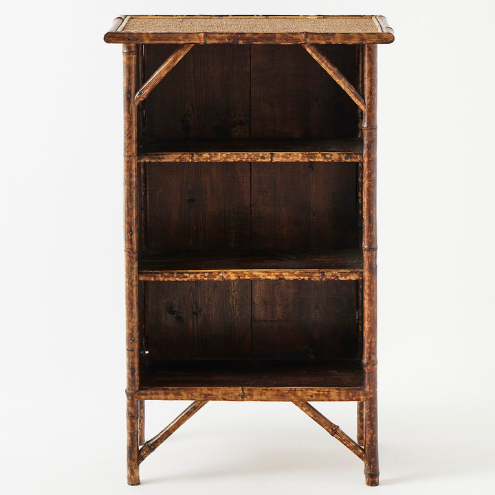 Antique Bamboo Bookshelf
