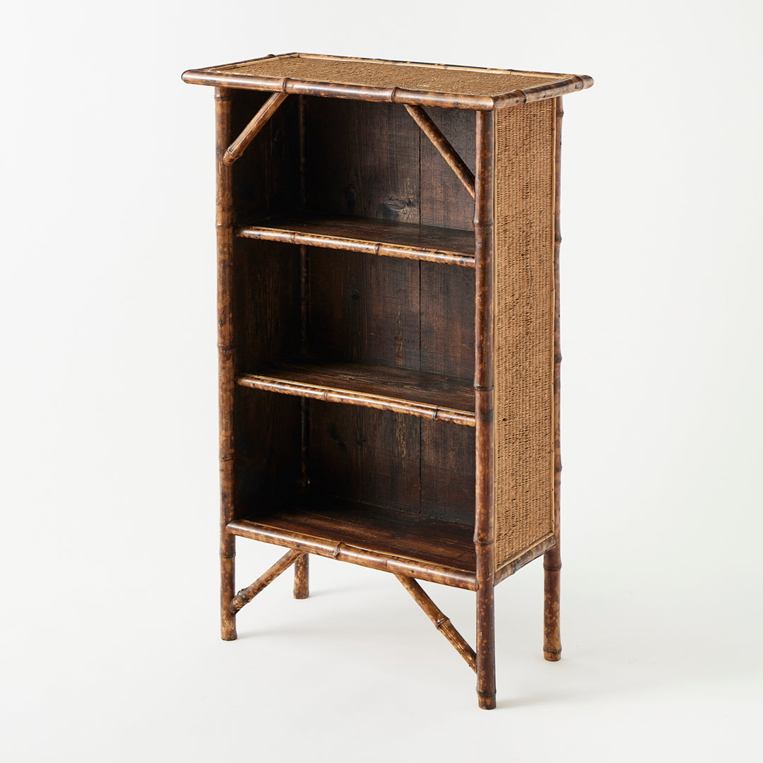 Antique Bamboo Bookshelf
