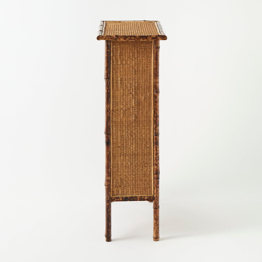 Antique Bamboo Bookshelf