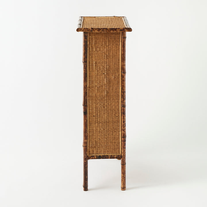 Antique Bamboo Bookshelf