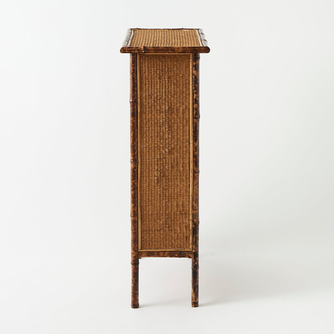 Antique Bamboo Bookshelf