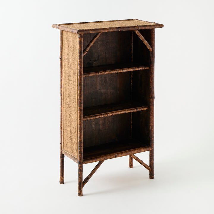 Antique Bamboo Bookshelf
