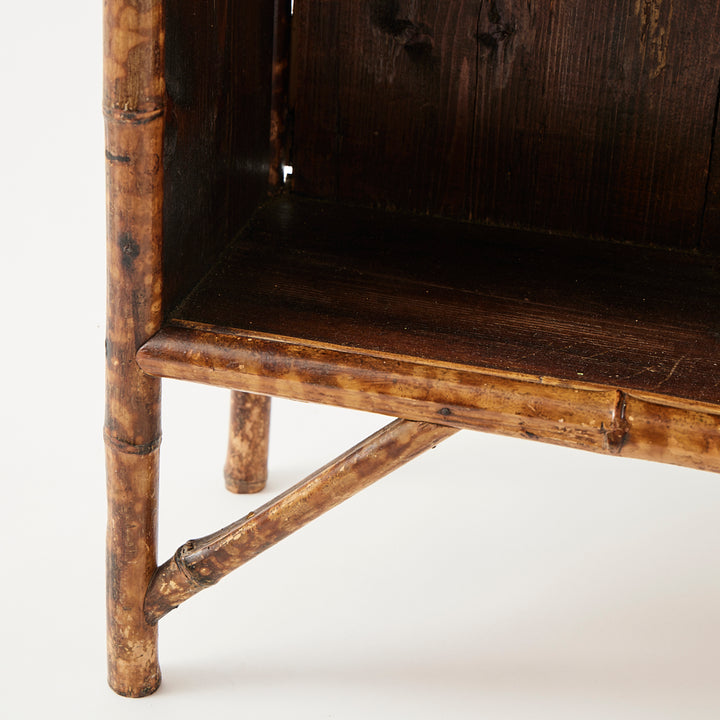 Antique Bamboo Bookshelf