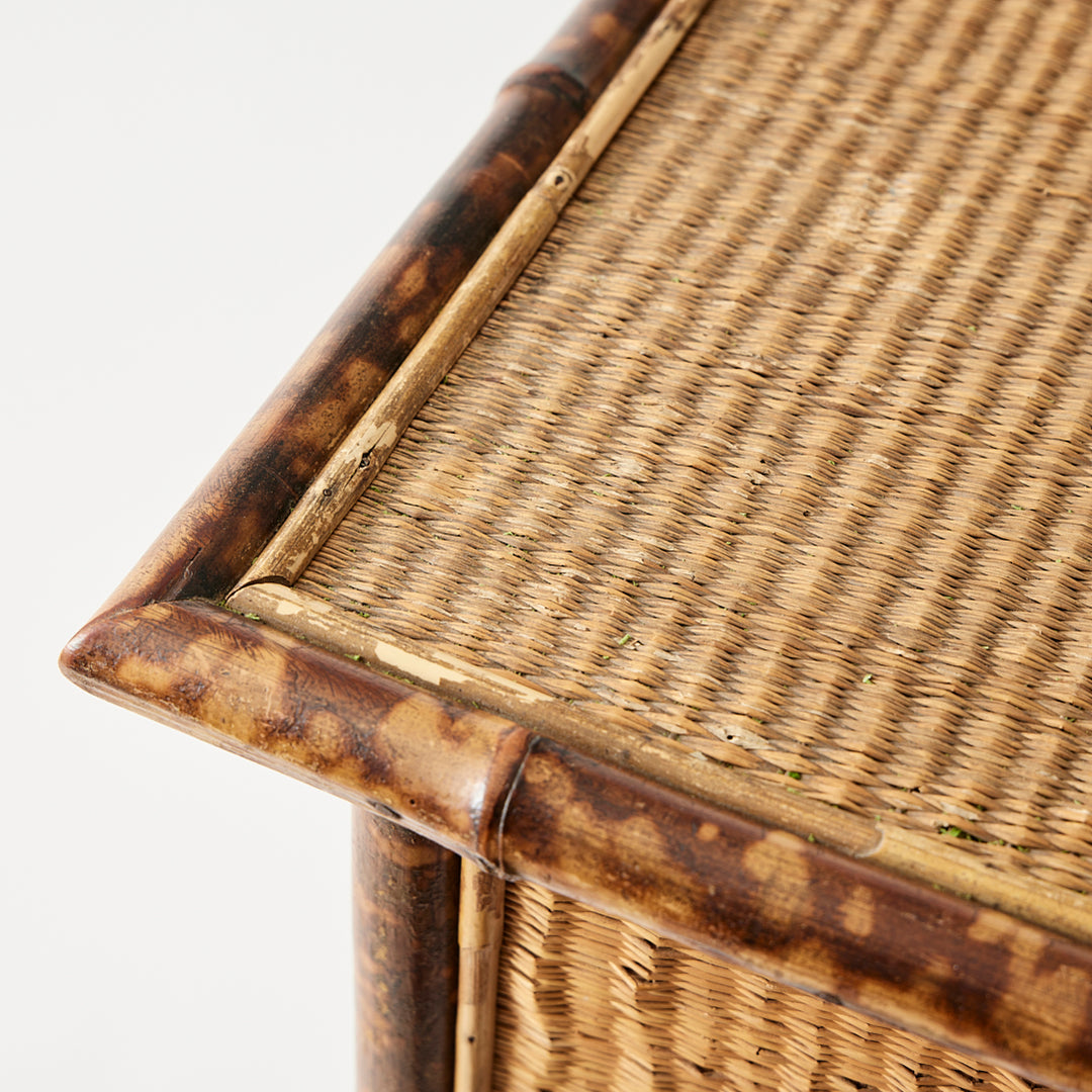 Antique Bamboo Bookshelf