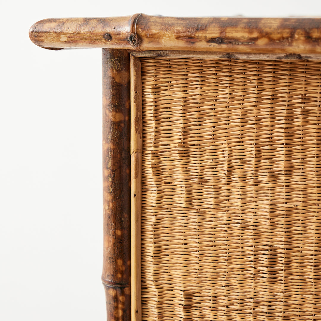 Antique Bamboo Bookshelf