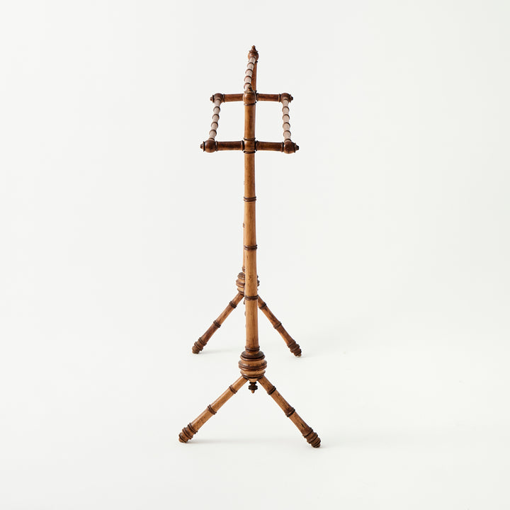 Vintage Bamboo Towel Rack