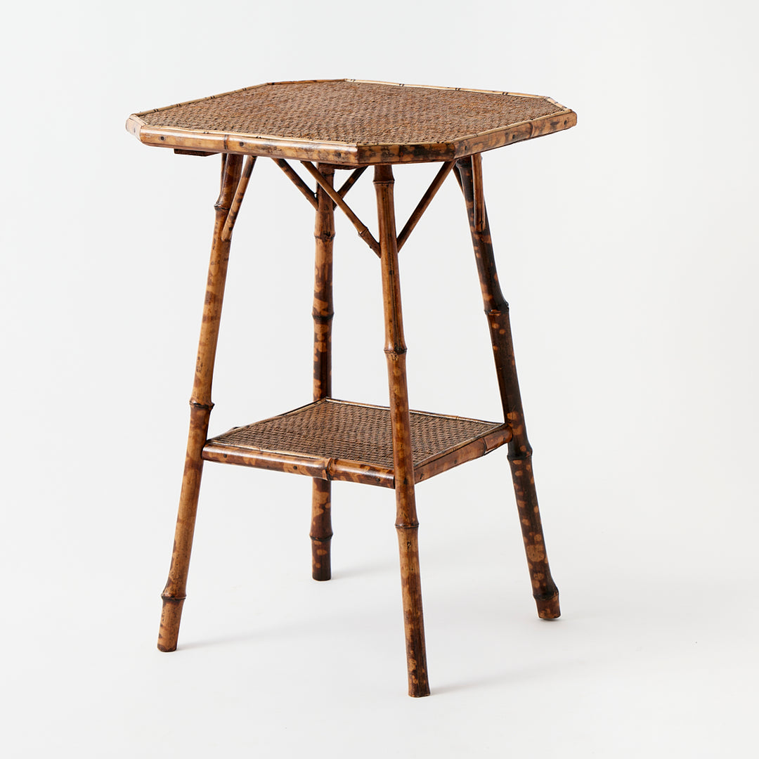 Antique Bamboo Side Table 2
