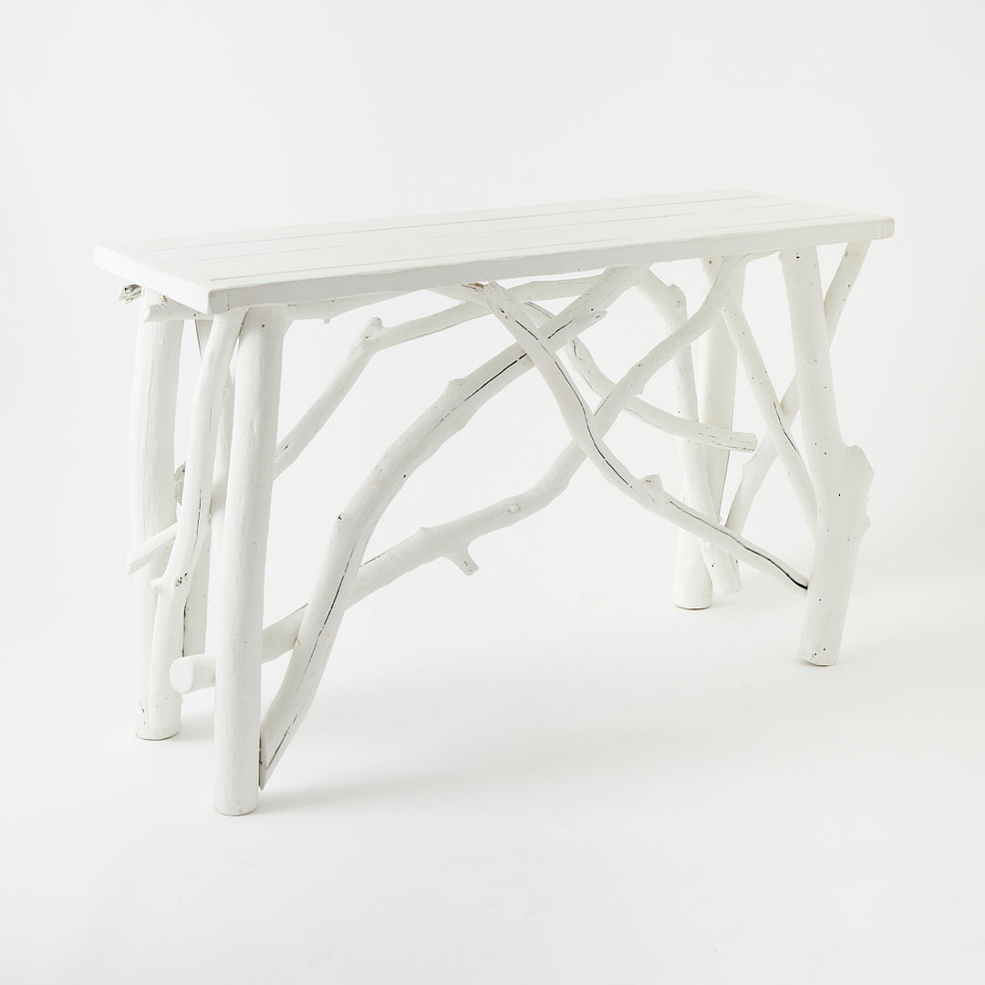 Vintage Driftwood Console