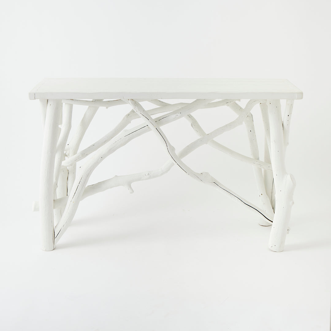 Vintage Driftwood Console