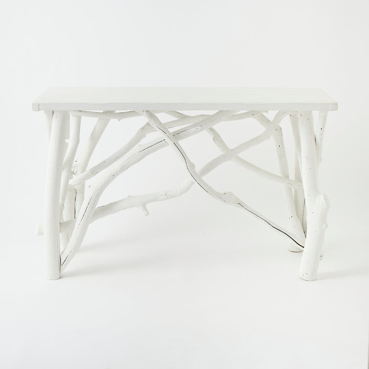 Vintage Driftwood Console