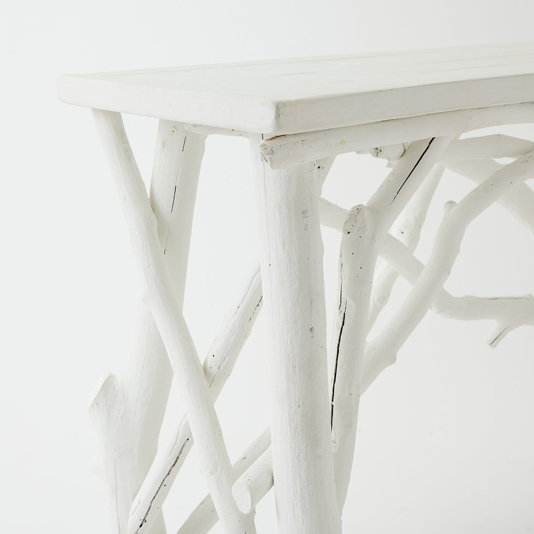Vintage Driftwood Console