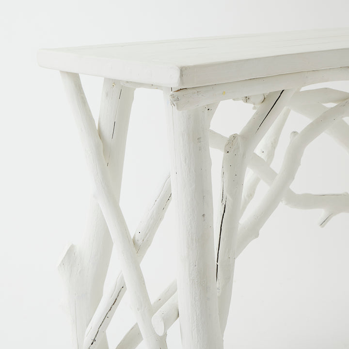 Vintage Driftwood Console