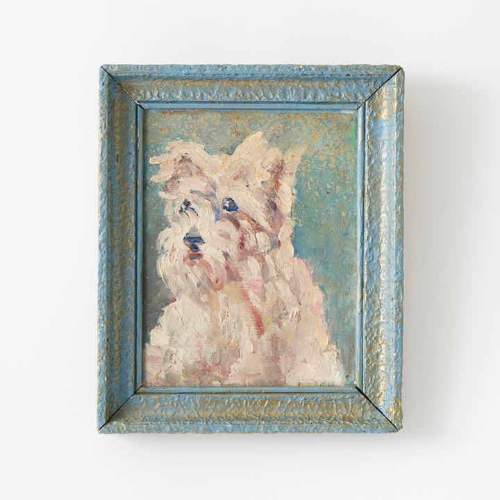 Vintage French Terrier Portrait