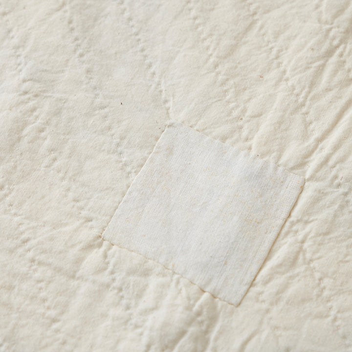 Vintage Blue and White Star Quilt, circa 1940