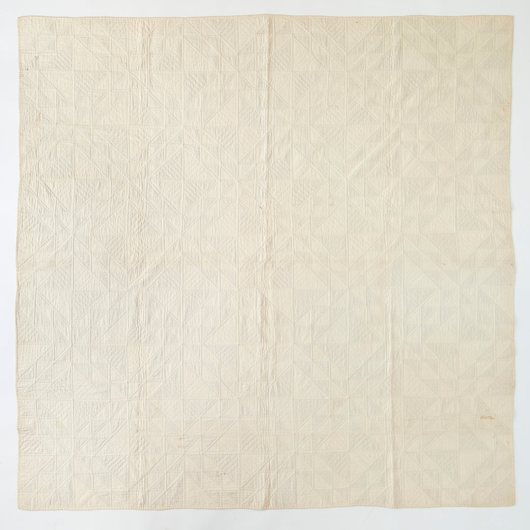 Antique Red and White Quilt
