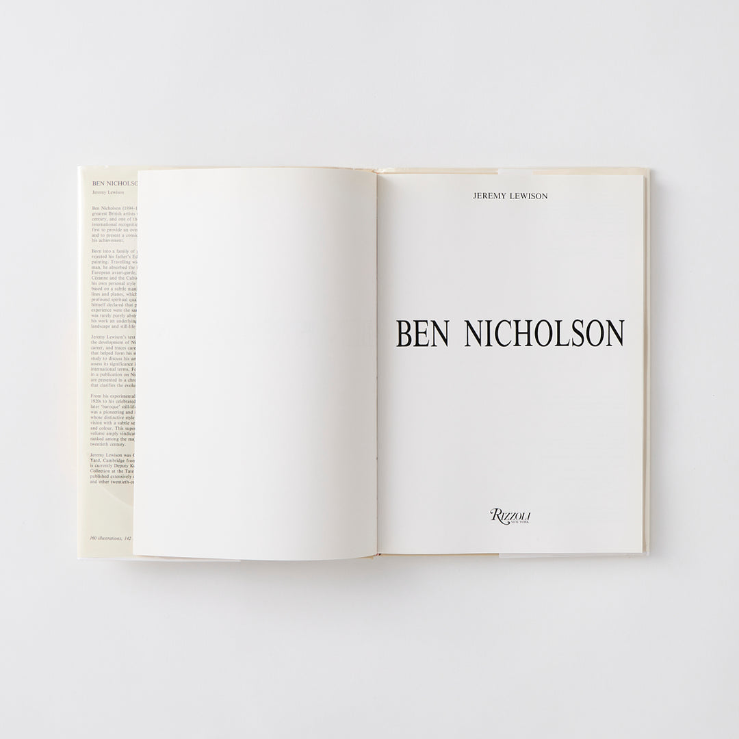 Jeremy Lewison, Ben Nicholson