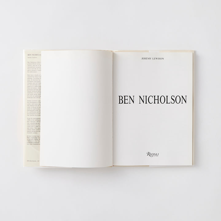 Jeremy Lewison, Ben Nicholson