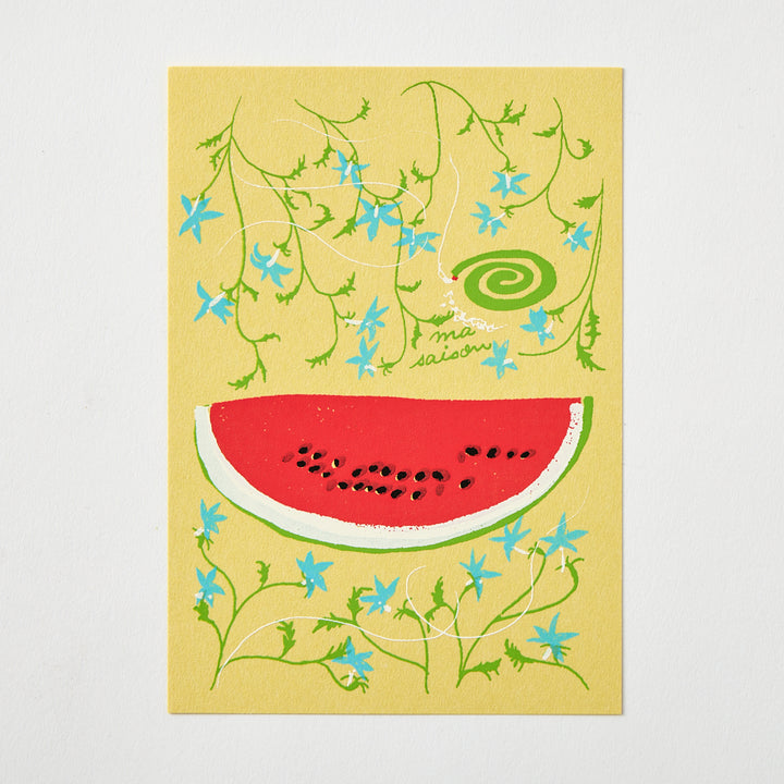Assorted Summer Postcards by Dimanche