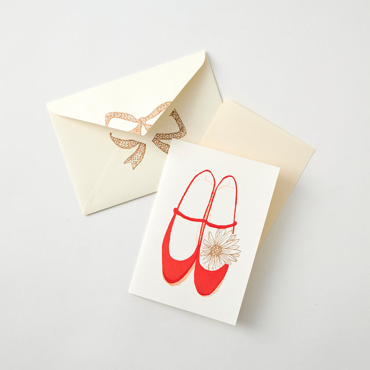 Mary Janes Folded Card by Dimanche