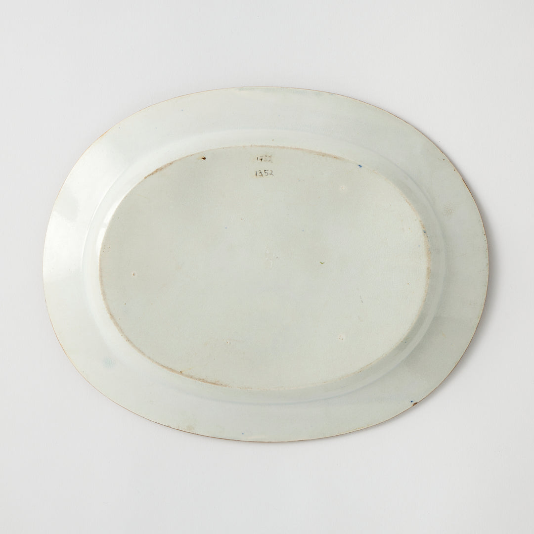 Antique Blue and White Platter
