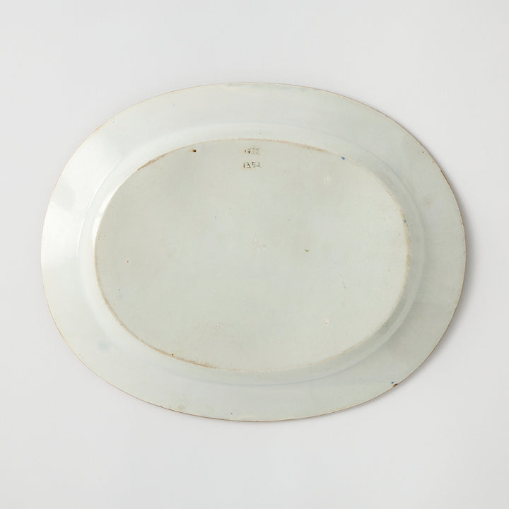 Antique Blue and White Platter