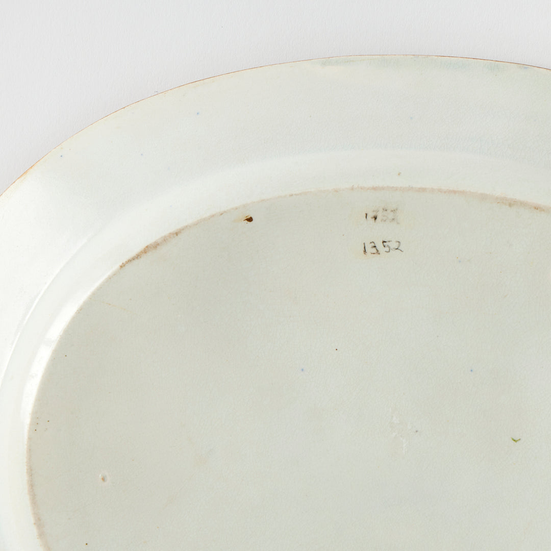 Antique Blue and White Platter