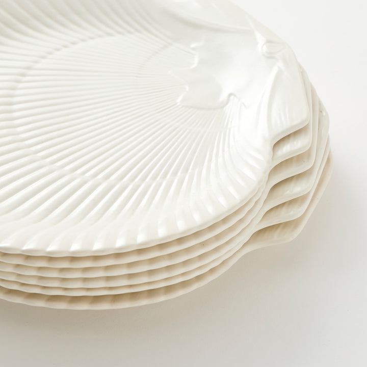 Set of 6 Wedgwood Vintage Nautilus Plates