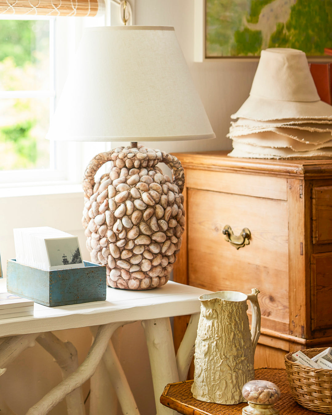 Vintage Driftwood Console