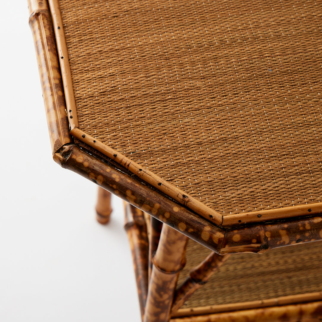 Antique Bamboo Side Table 1