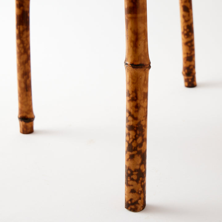 Antique Bamboo Side Table 1