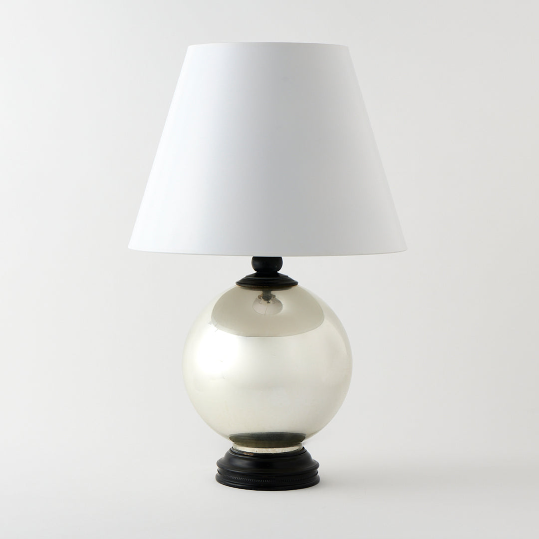 Vintage Mercury Glass Lamp