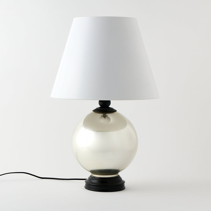 Vintage Mercury Glass Lamp