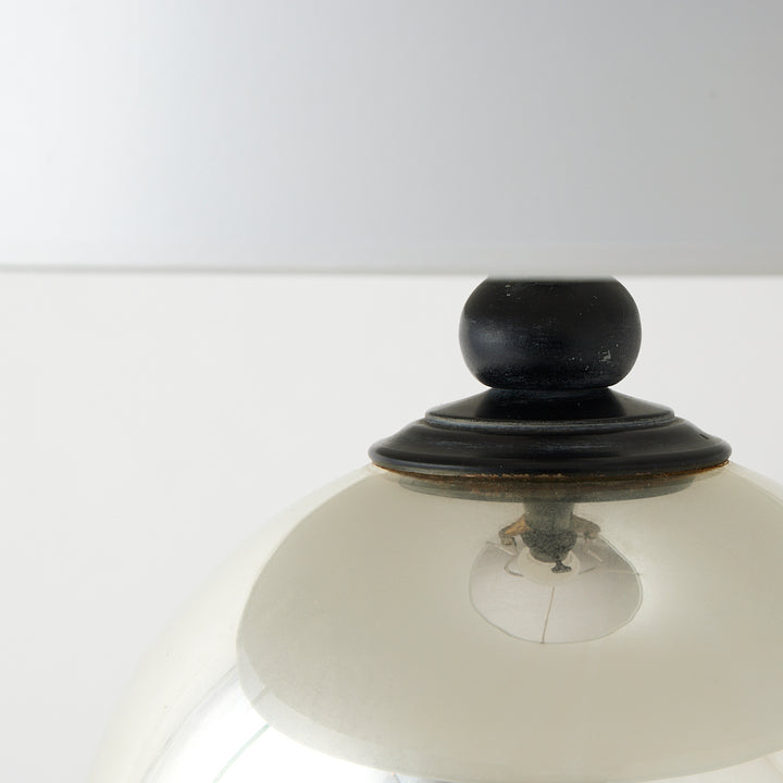 Vintage Mercury Glass Lamp