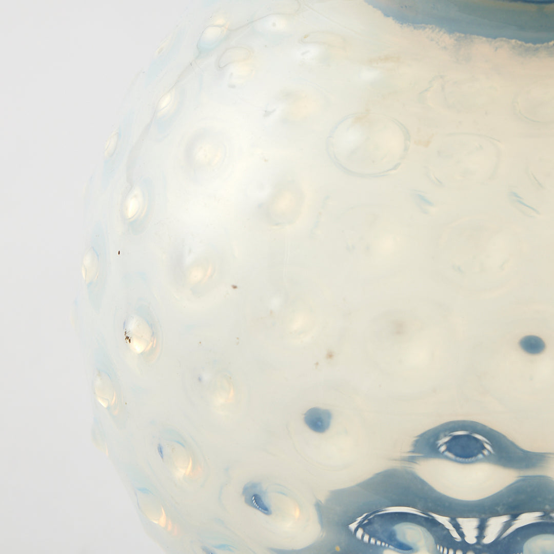 Antique Hobnail Glass Lantern