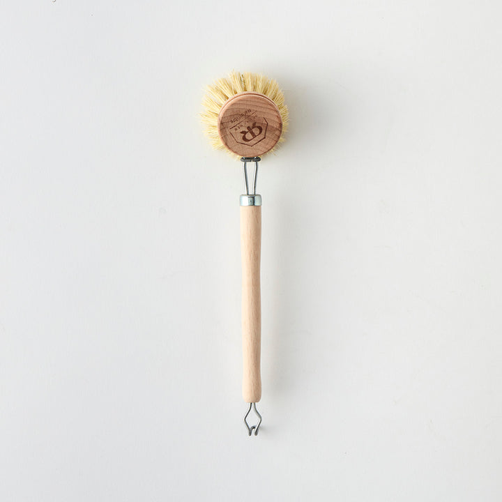 Dish Brush with Hard Bristles by Redecker