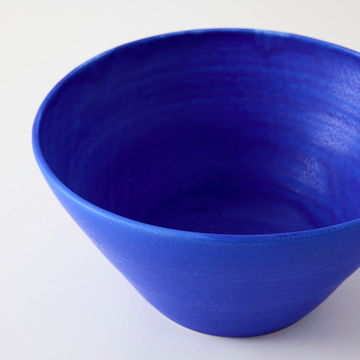 Handmade Salad Bowl in Denim