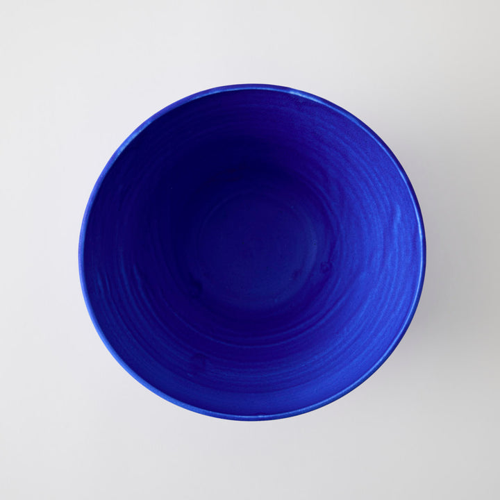 Handmade Salad Bowl in Denim